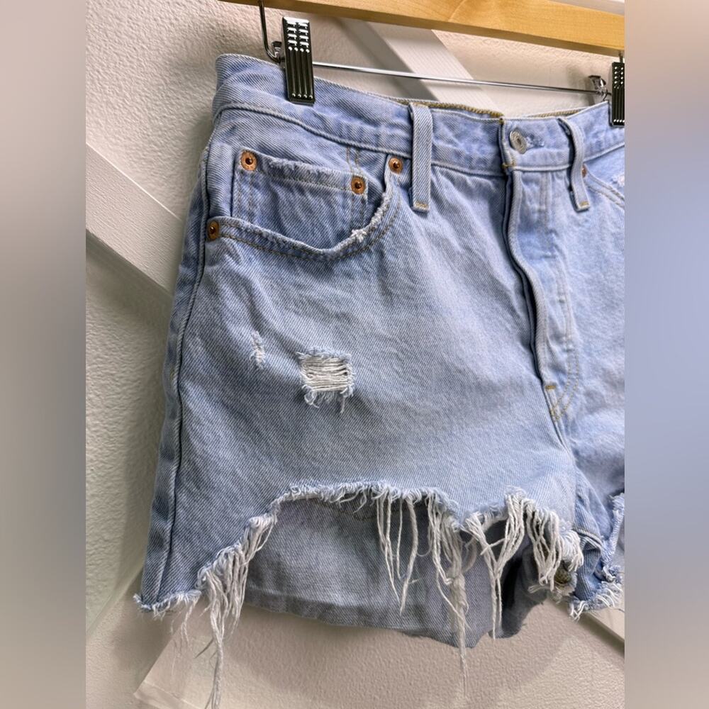 Levi’s 501 Original Jean Shirts In Ojai Top Size 29 - Picture 4 of 12